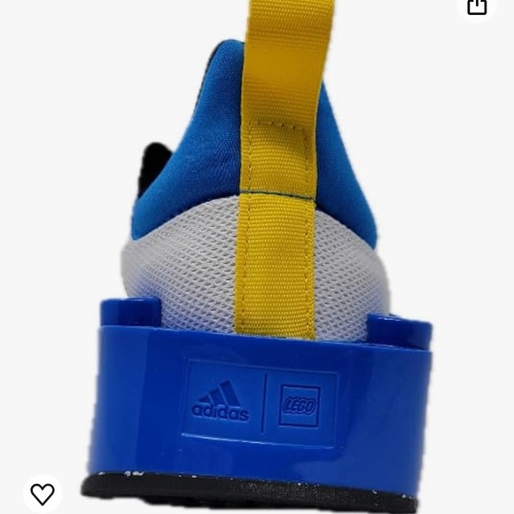 adidas Tech Runner EL x LEGO 'White Shock Blue' (Unisex) - Picture 4 of 5